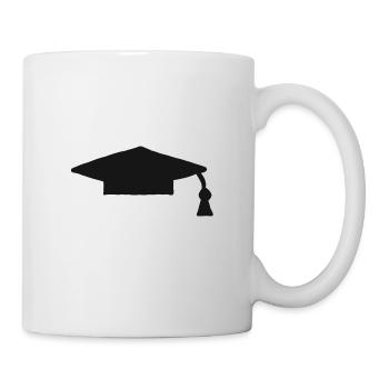 Graduate school graduation high school graduation - Mug - white - Right