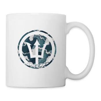 Trident de Poséidon - Mug blanc - blanc - Droite