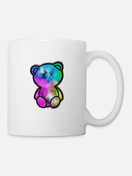 Patchy Bear 60 - Mug - white