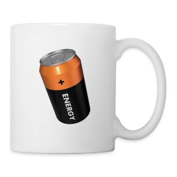 Energy can - Mug - white - Right