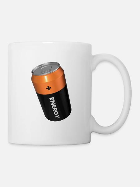 Energy can - Tasse - Weiß