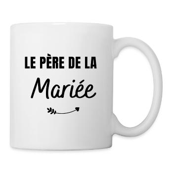Le père de la Mariée - Mug blanc - blanc - Droite
