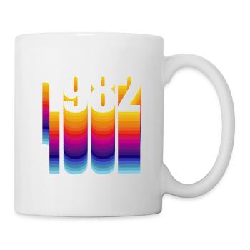 1982 Geburtstagsfeiergeschenk Made In 1982 - Mug blanc - blanc - Droite