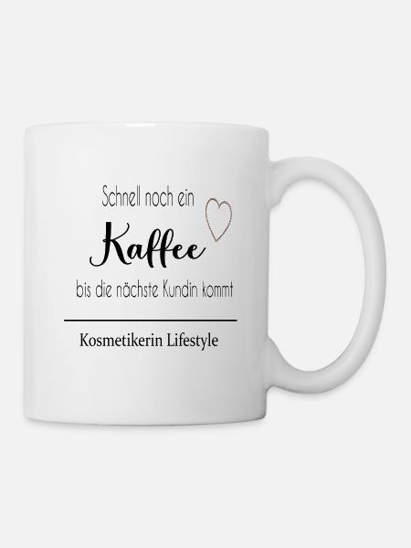 cooles Geschenk für eine Kosmetikerin - Tasse - Weiß