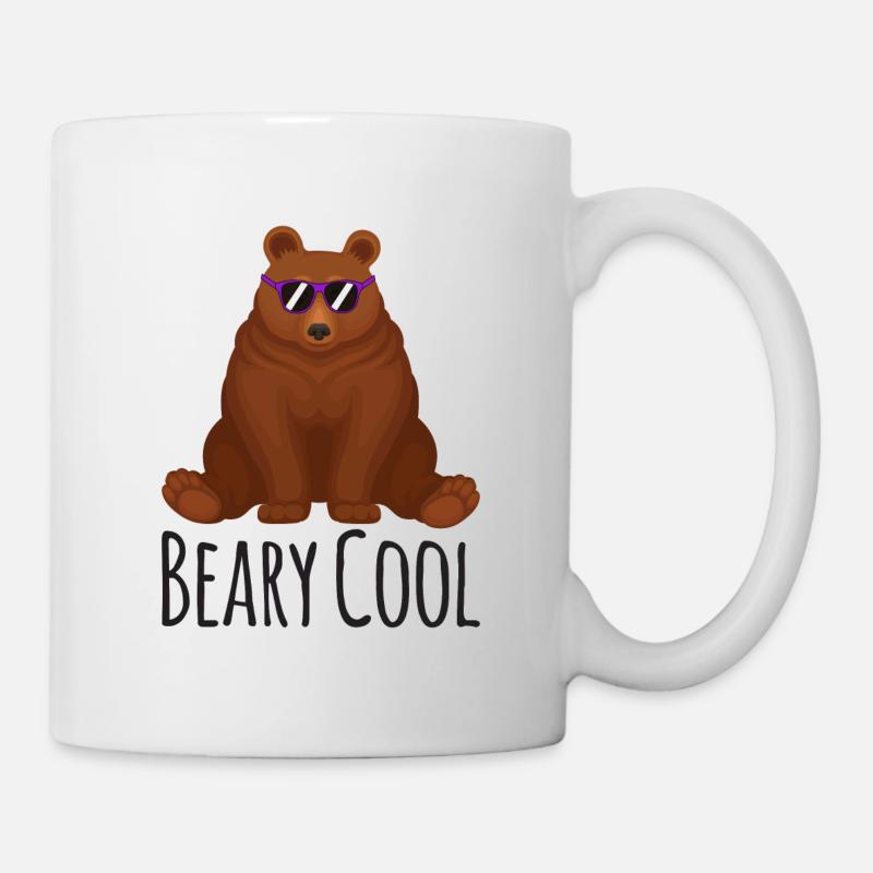 Cooler Bär Beary Cool - Tasse - Weiß