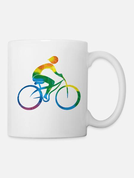 Cyclist - Mug - white