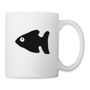 Fisch Fischen Fischer Angler Geschenk - Mug blanc - blanc - Droite