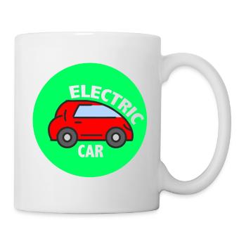 Electric Car - Mug - white - Right