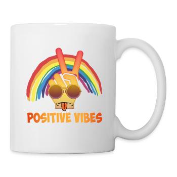 Positive vibes - Mug - white - Right