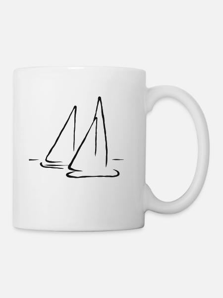 Segelsport Segler Surfer Surfen Segeln Windsurfen - Tasse - Weiß