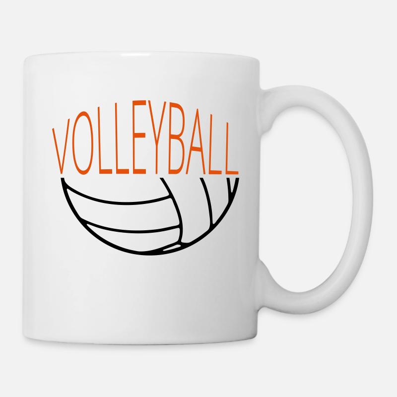 Volley-ball - Mug blanc - blanc