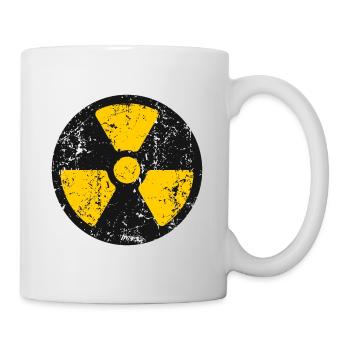 Strahlung / Radioactiiven - Tasse - Weiß - Rechts