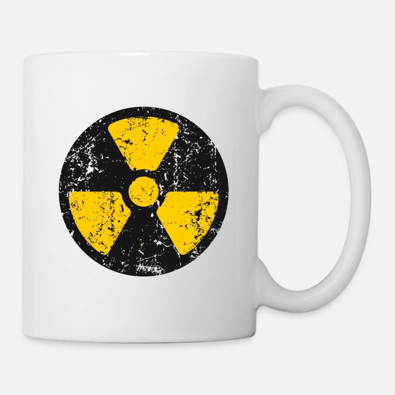 Rayonnement / Radioactiiven - Mug blanc - blanc