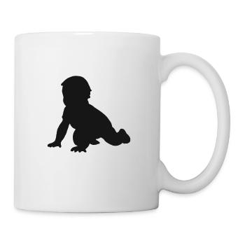 Bébés grossesse mignon nouveau-né enfant en bas âge - Mug blanc - blanc - Droite