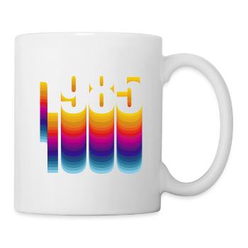 1985 - Tasse - Weiß - Rechts