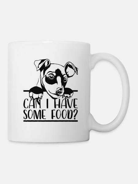 Süßer Hund / Deutscher Pinscher / Geschenk - Tasse - Weiß