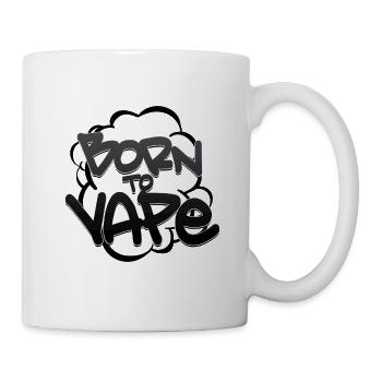 Born to Vape - Tasse - Weiß - Rechts