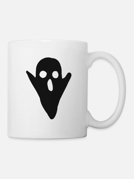 Gespenster Geister Kostüm Gespenst Halloween Geist - Tasse - Weiß