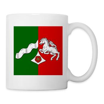 North Rhine-Westphalia mask - Mug - white - Right