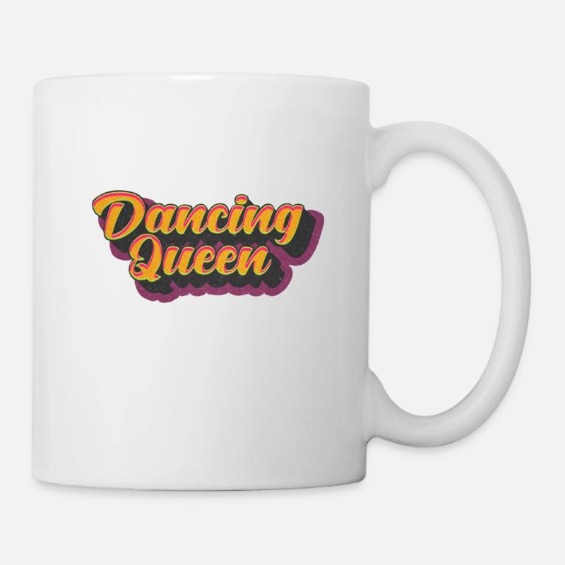 Reine dansante - Mug blanc - blanc