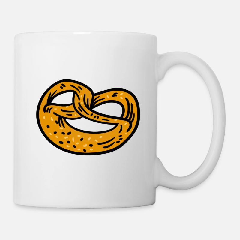 bretzel - Mug blanc - blanc