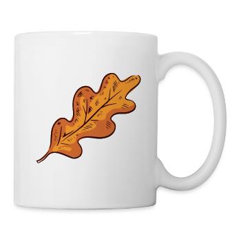 Fall leaf fall leaf - Mug - white - Right