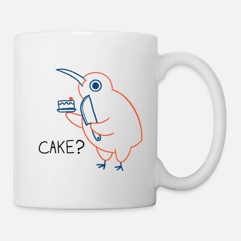 Cake? - Tasse - Weiß