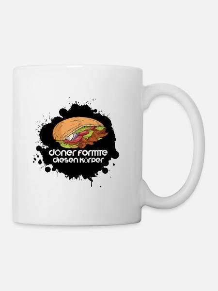 döner - Tasse - Weiß