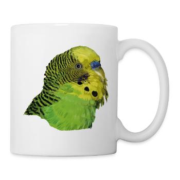 Australian parakeet - Mug - white - Right