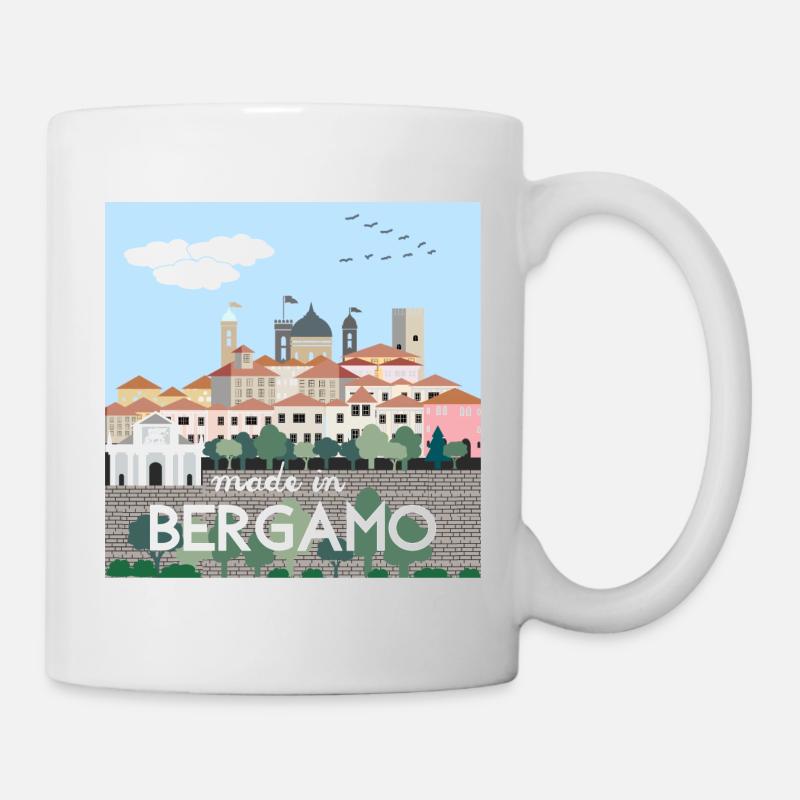 Upper Bergamo - Mug - white