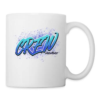 Conception des membres d'équipage - Mug blanc - blanc - Droite