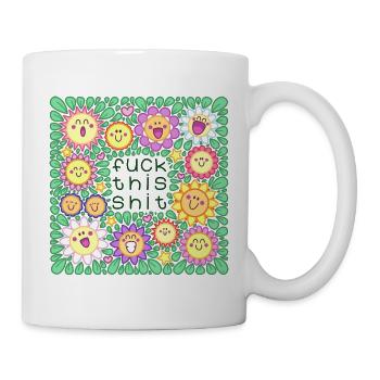 Fuck This Shit - With Cuteness - Mug - white - Right