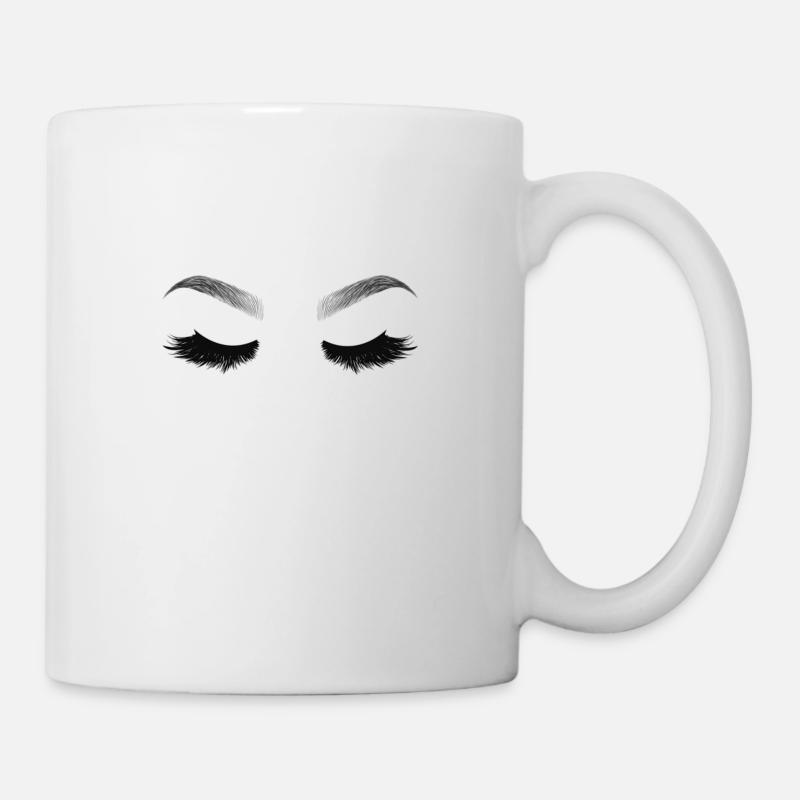 Lashes - Mug - white