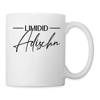 Limidid Ädischn lustiges Geschenk - Tasse - Weiß - Rechts