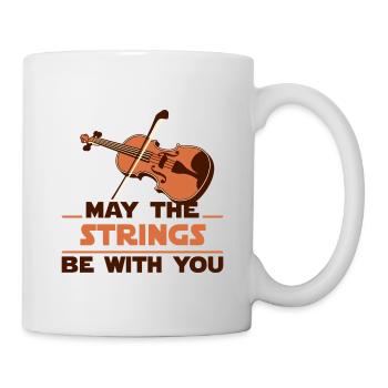 Violin fiddle player - Mug - white - Right