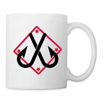 Fischer - Fischerei - Tasse - Weiß - Rechts