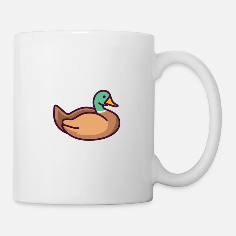 duck - Mug - white