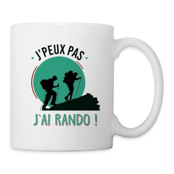 J'ai rando - Mug blanc - blanc - Droite