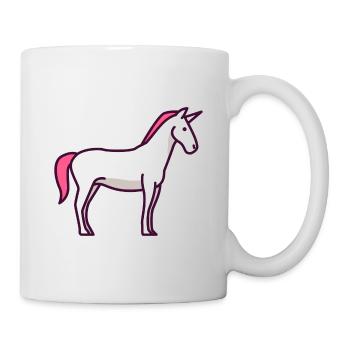 Licorne - licorne - Mug blanc - blanc - Droite