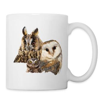 Owls - Mug - white - Right