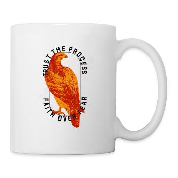 Trust the process - Mug - white - Right