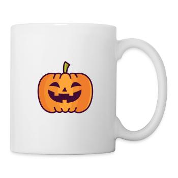 Kürbis - Tasse - Weiß - Rechts