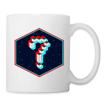 Die Frage - Tasse - Weiß - Rechts
