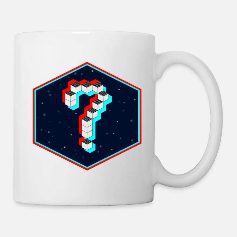 La question - Mug blanc - blanc