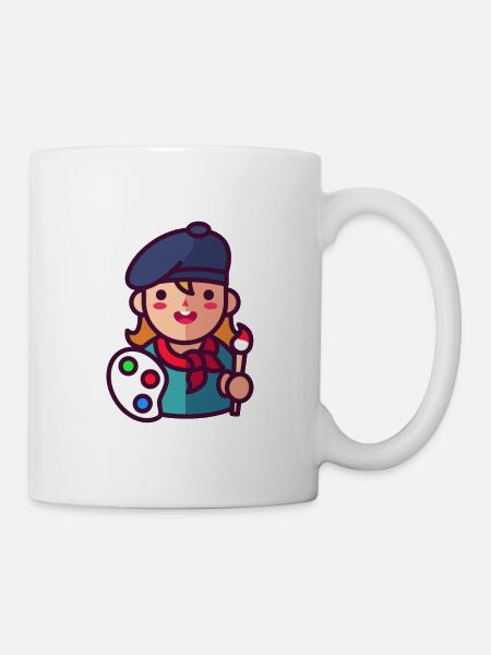 Artiste - Mug blanc - blanc