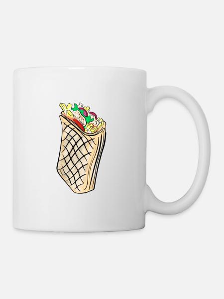 Tacos addict / Tacos lyonnais / street food - Mug blanc - blanc