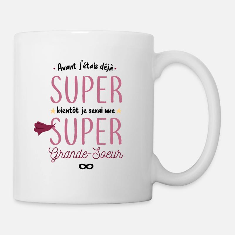 Super grande soeur - Mug blanc - blanc
