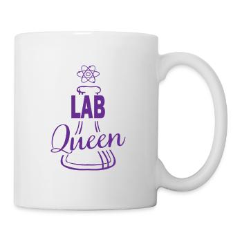 Lab Queen Chemie Geschenk Chemistry - Tasse - Weiß - Rechts