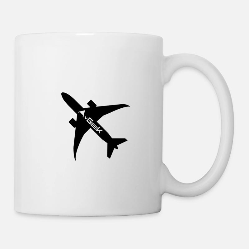 AvGeek - Tasse - Weiß