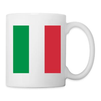 ITALIEN FLAGGE - Tasse - Weiß - Rechts